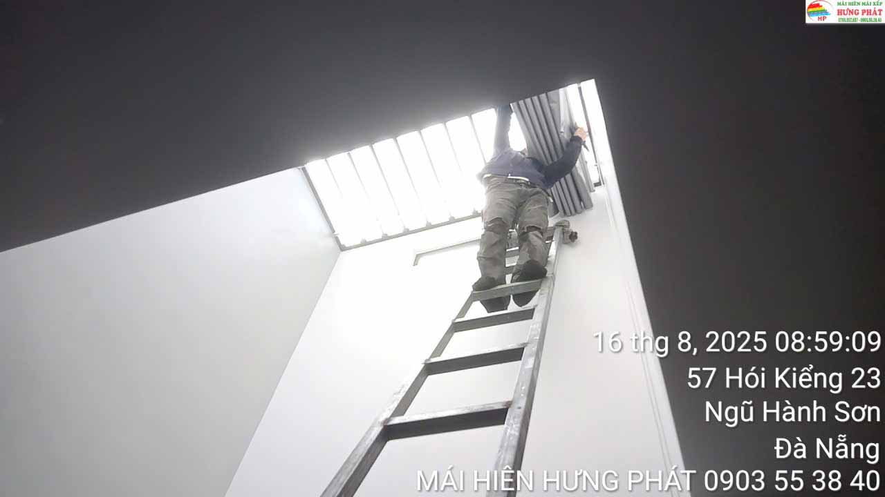 Dịch vụ sửa mái giếng trời uy tín tại Đà Nẵng