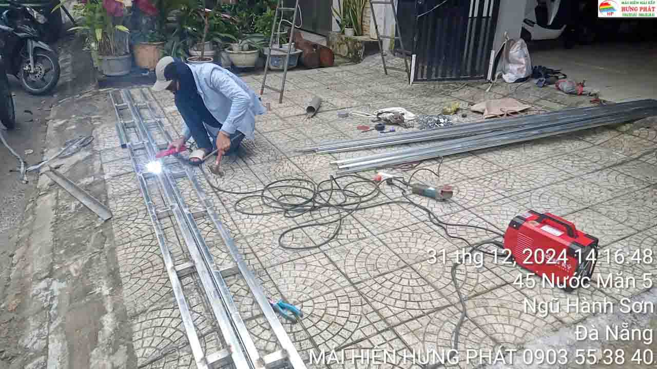 Dịch vụ sửa mái xếp bị hỏng nhanh tại Đà Nẵng