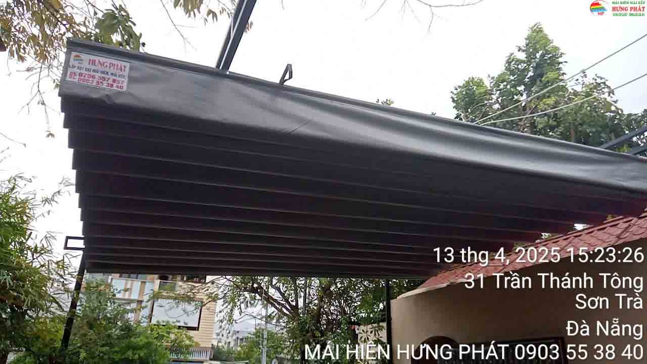 Sửa bạt xếp kẹt ray, lệch trục ở Đà Nẵng