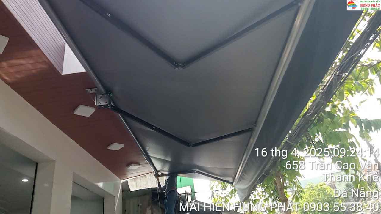 Sửa chữa mái hiên di động Đà Nẵng uy tín giá rẻ