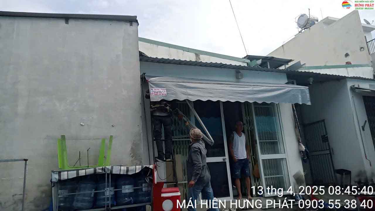 Sửa mái che nắng mưa bị hư hỏng tại Đà Nẵng