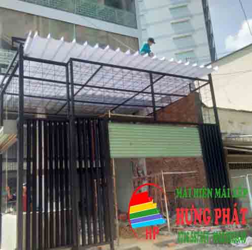 báo giá mái hiên cô định