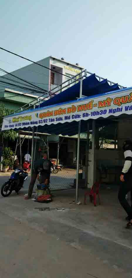 Lắp mái che tại Đà Nẵng giá rẻ bền đẹp theo thời gian