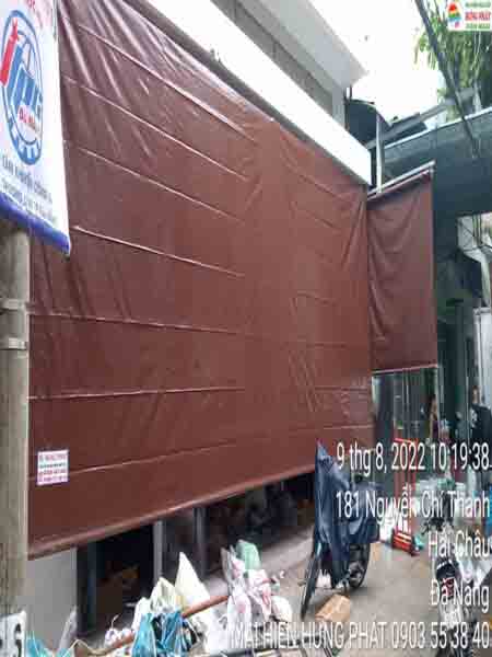 Mái bạt thả che nắng mưa cho cafe tại Đà Nẵng ảnh đại diện