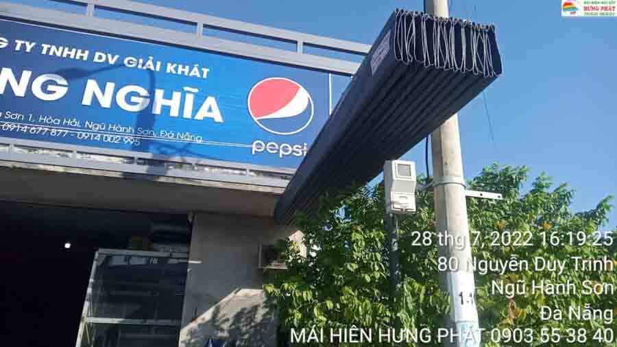 thi công mái xếp tại Đà Nẵng