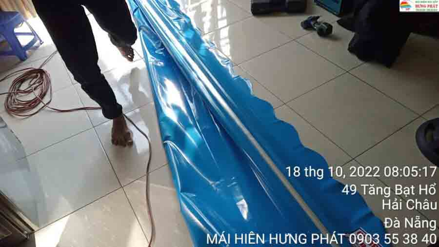 Lắp đặt bạt mái hiên tại Đà Nẵng