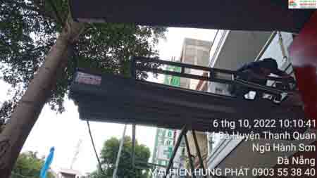 Thi công bạt xếp giá rẻ tại Đà Nẵng