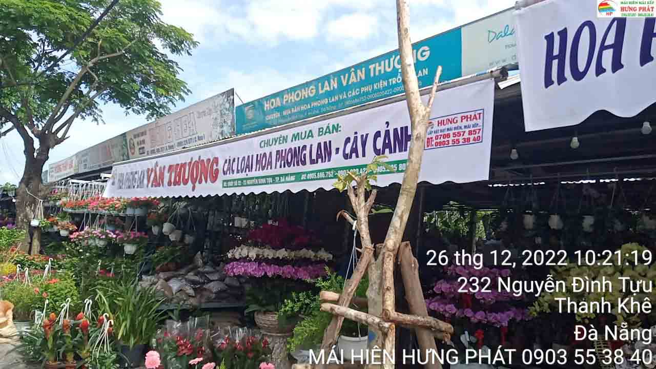 Mái hiên di động Hải Châu giá tốt số 1