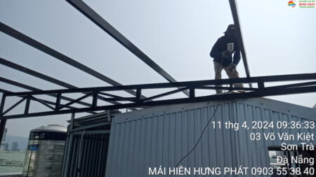 Mái tôn sân thượng Đà Nẵng mua ở đâu uy tín (3)