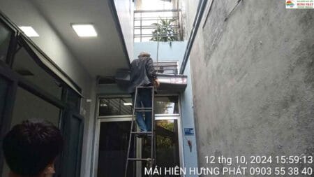 Bạt xếp di động lắp mới tại 113 Cù Chính Lan Thanh Khê Đà Nẵng (1)