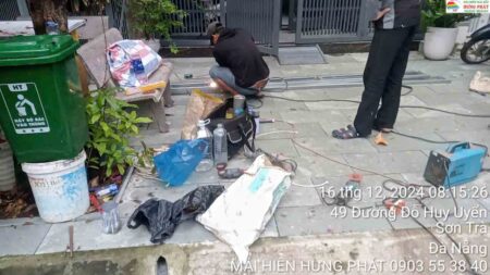 Bạt xếp bi trượt rẻ bền tại 51 Đổ huy Uyển Sơ