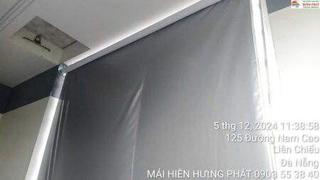 Mái rũ che nắng mưa tại 02 Khánh An 2 Hòa Khánh Đà Nẵng