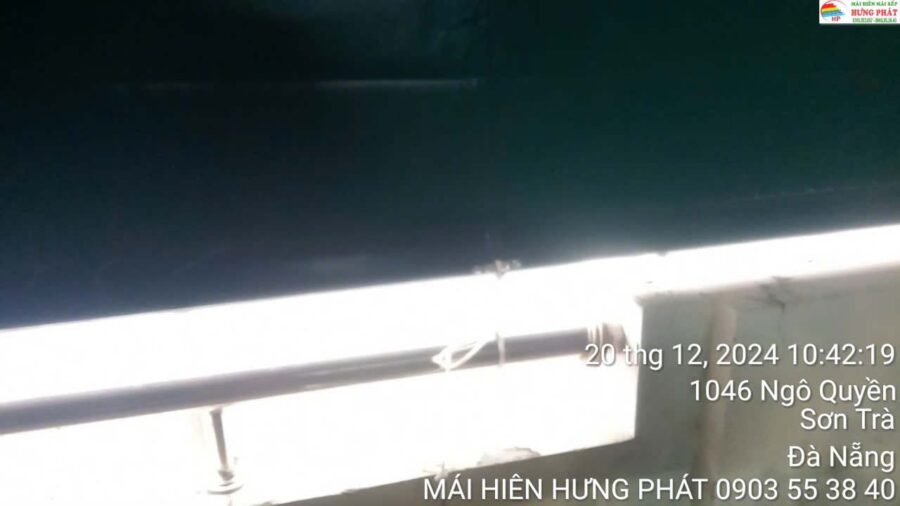 Lắp bạt thả che nắng mưa giá rẻ tại 1048 Ngô Quyền Đà Nẵng (1)