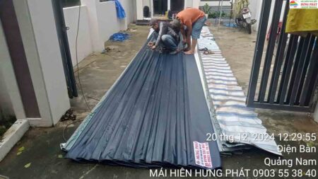 Thay bạt mái xếp giá rẻ tại Điện Dương Điện Bàn Quảng Nam (1)