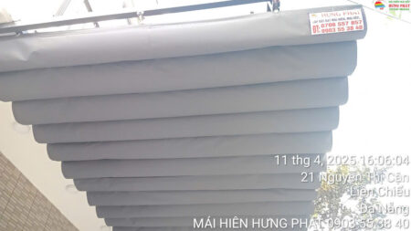 Bạt xếp di động lượn nhỏ gọn đẹp bảo hành 24 tháng tại 19 Nguyễn Thị Cận, Phước Lý Đà N (1)