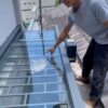 Giếng trời kính tự động cao cấp, bền đẹp lắp đặt thi công khu vực miền Trung và c ( (3)