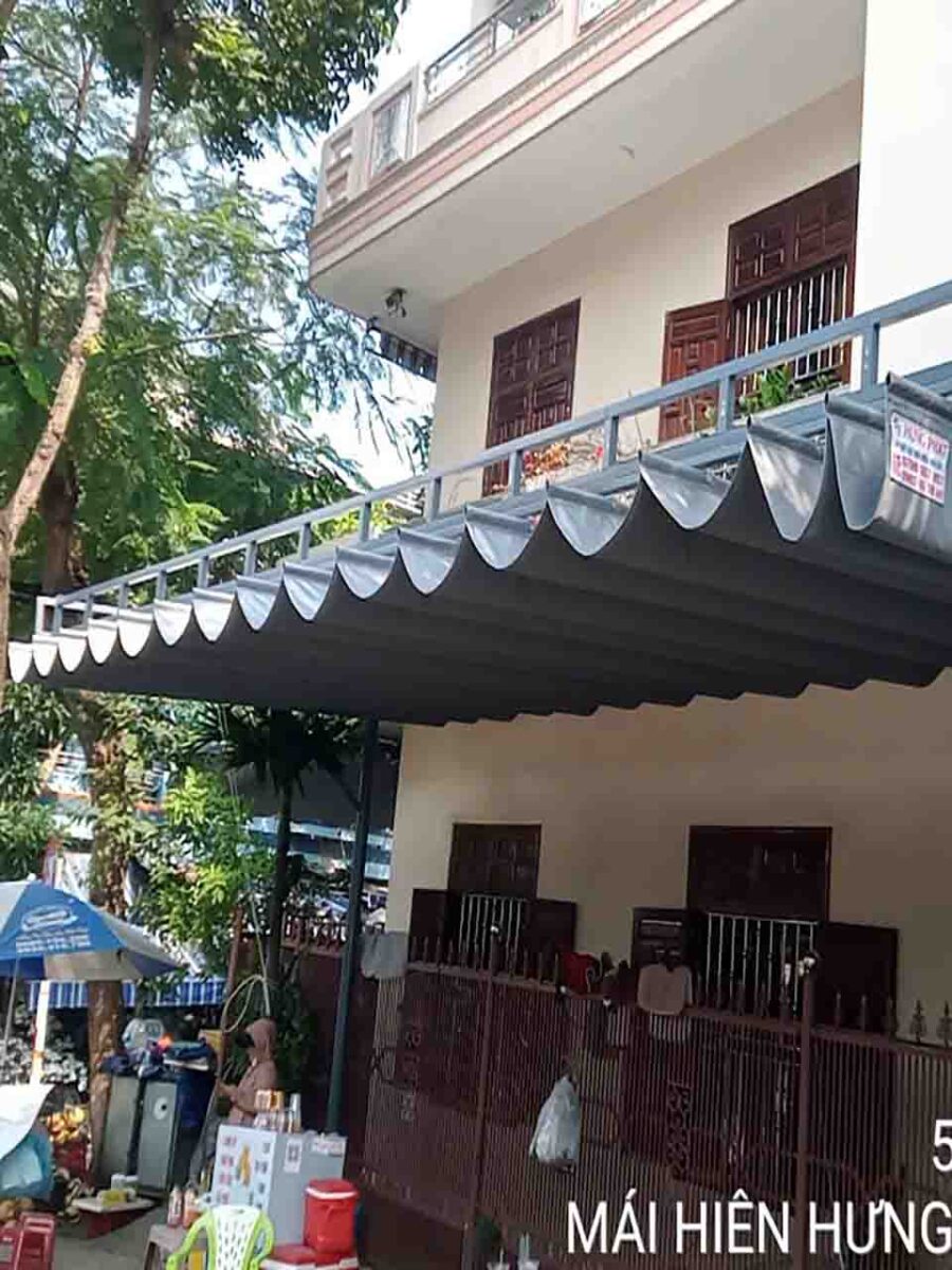 Mái bạt xếp di động lắp đặt tại 02 Bà huyện Thanh Quan Ngũ Hành Sơn Đà Nẵng (6)