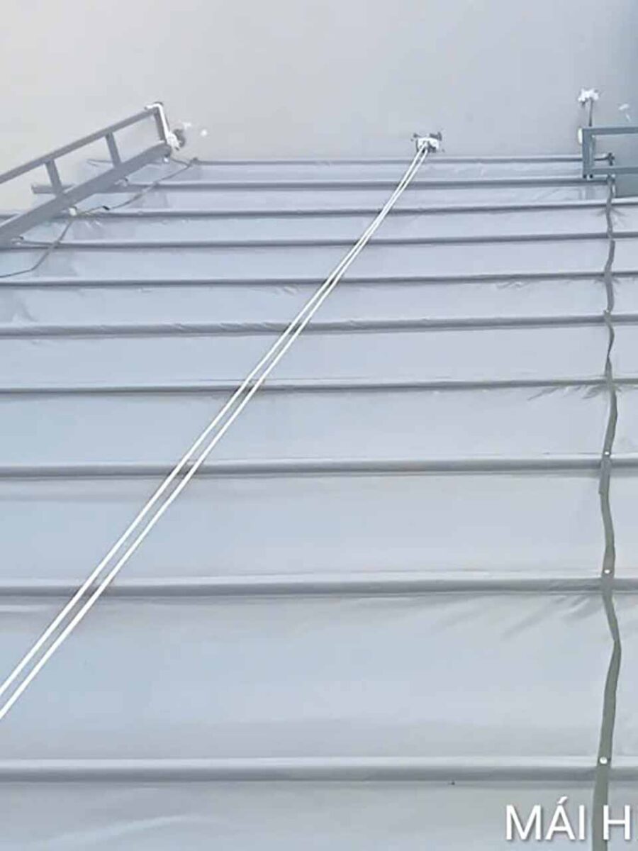 Mái xếp che nắng giảm nhiệt cho mái nhà tại Phố An Thượng Đà Nẵng (1)