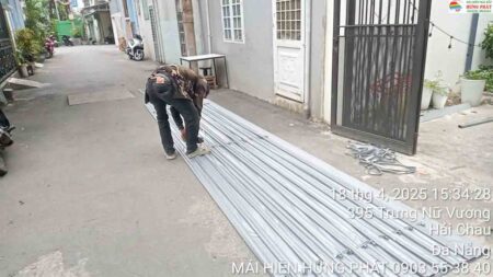 Mái xếp di động giá ưu đãi mùa hè tại 97 Hoàng Thúc Trâm Đà Nẵng (1)