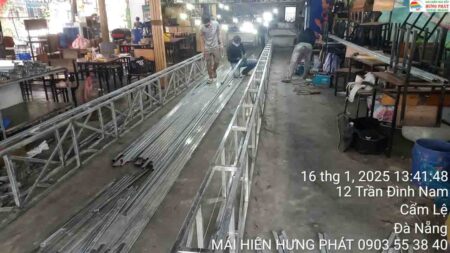 Mái xếp di động hệ 4D cho Dê Chúa 12 Trần Đình Nam Đà Nẵng (1)