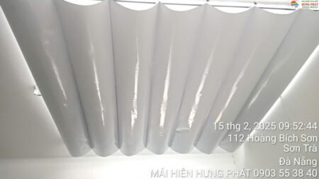 Rèm giếng trời xếp ly tại Sơn Trà Đà Nẵng (1)