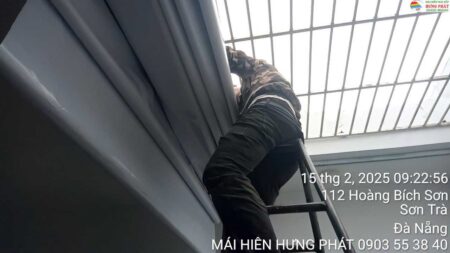 Rèm giếng trời xếp ly tại Sơn Trà Đà Nẵng (1)
