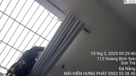 Rèm giếng trời xếp ly tại Sơn Trà Đà Nẵng (1)
