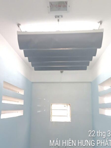 Rèm xếp ly che nắng hiệu quả lắp đặt tại 304 06 Tôn Đản Cẩm Lệ Đà Nẵng