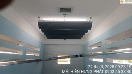 Rèm xếp ly che nắng hiệu quả lắp đặt tại 304 06 Tôn Đản Cẩm Lệ Đà Nẵng