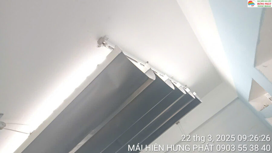 Rèm xếp ly che nắng hiệu quả lắp đặt tại 304 06 Tôn Đản Cẩm Lệ Đà Nẵng