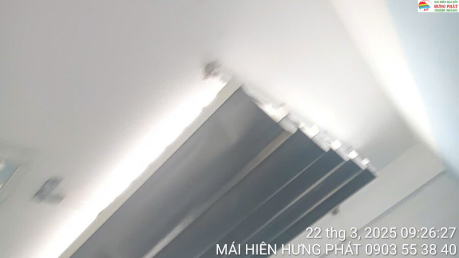 Rèm xếp ly che nắng hiệu quả lắp đặt tại 304 06 Tôn Đản Cẩm Lệ Đà Nẵng