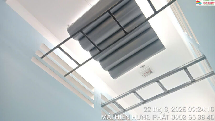 Rèm xếp ly che nắng hiệu quả lắp đặt tại 304 06 Tôn Đản Cẩm Lệ Đà Nẵng