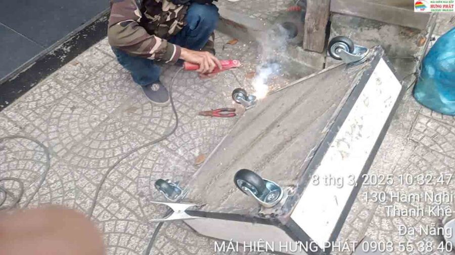 Sửa chữa dù che nhanh gọn giá rẻ tại Đà Nẵng (1)