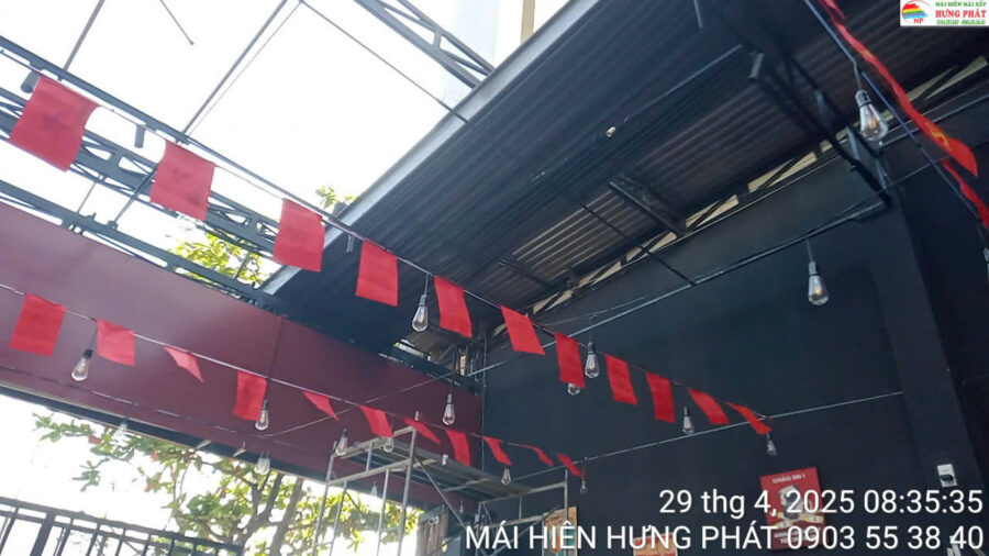 Sửa chữa thay bi treo dây kéo bảo trì tại 1113 Nguyễn Tất Thành (1)