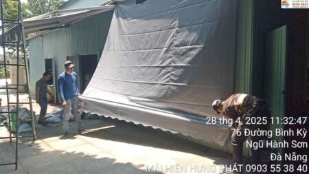 Thay mái hiên giá rẻ tại Bình Kỳ Ngũ Hành Sơn Đà Nẵng (1)