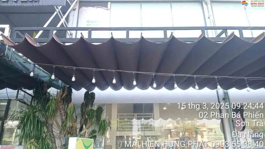 Thay vải bạt xếp di động tại 95 Ngô Quyền Sơn Trà Đà Nẵng (1)
