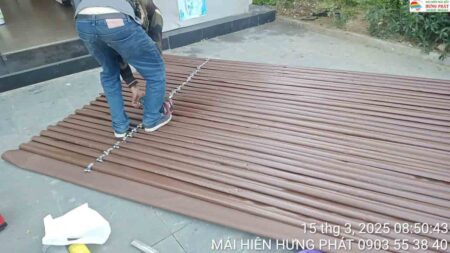 Thay vải bạt xếp di động tại 95 Ngô Quyền Sơn Trà Đà Nẵng (1)
