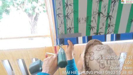 Bạt che nắng cho trường ThPt Đại Lộc, Quảng Nam (5)