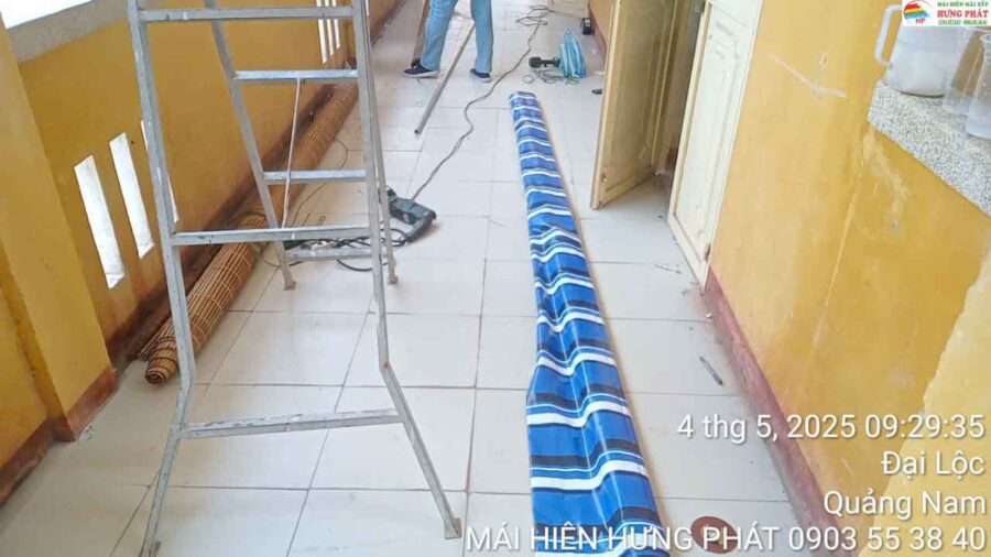 Bạt che nắng cho trường ThPt Đại Lộc, Quảng Nam (5)