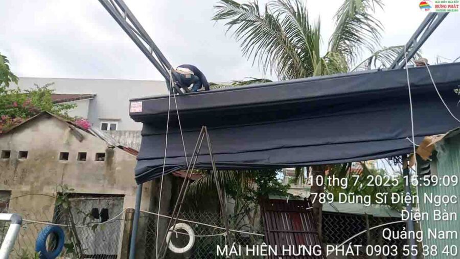 Bạt xếp ly di động giá rẻ tại Điện Ngọc Điện Bàn (1)