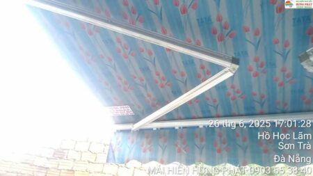 Mái hiên di động giá rẻ tại Sơn Trà cho mầm non tư nhân (1)