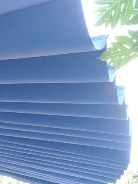 Mái xếp di động bo cánh quạt lắp đặt tại 18 Phạm Thanh Nghị (1)