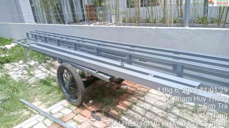 Mái xếp di động lắp đặt tại 69 Phan Huy Thông (1)