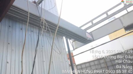 Thay bạt xếp bạt staflet 0.55mm tại 1513 Bắc Đẩu (4)
