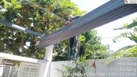 Thay bạt xếp di động tại 07 Lỗ Giáng 20 (2)