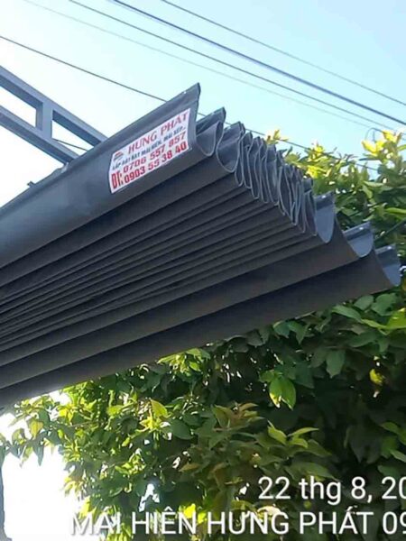 Lắp mới mái che xếp tại 01 Chính Hữu, Sơn Trà (1)
