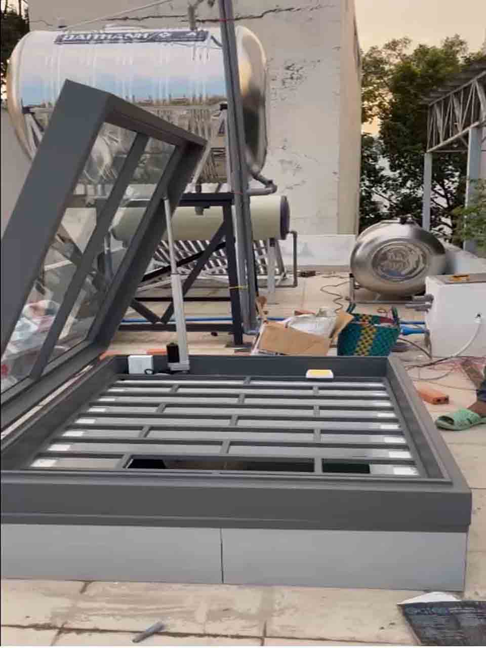 Sửa chữa giếng trời Đà Nẵng chống thấm dột hiệu quả