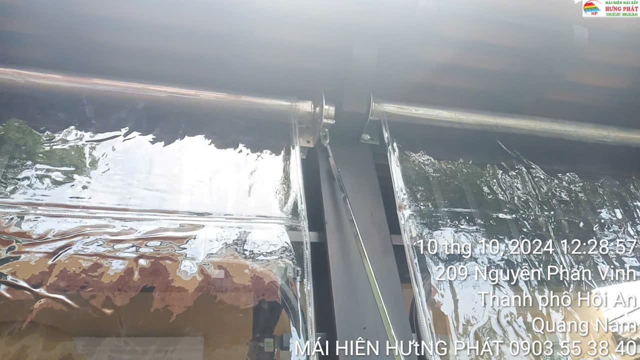 Sửa mái che lấy sáng nhựa poly tại Đà Nẵng