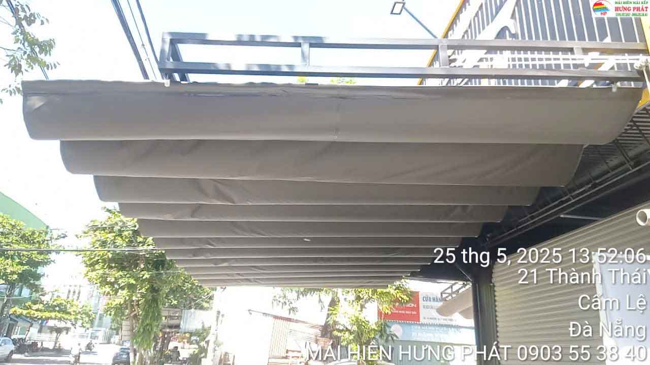 Lắp Mái Xếp Di Động Đà Nẵng Uy Tín, Bền Đẹp