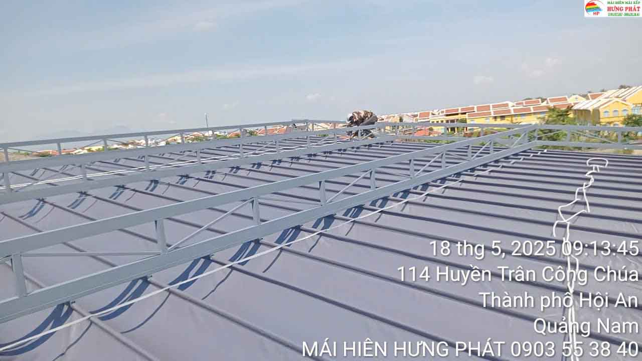 Thi Công Mái Xếp Di Động Tại Đà Nẵng Chuyên Nghiệp